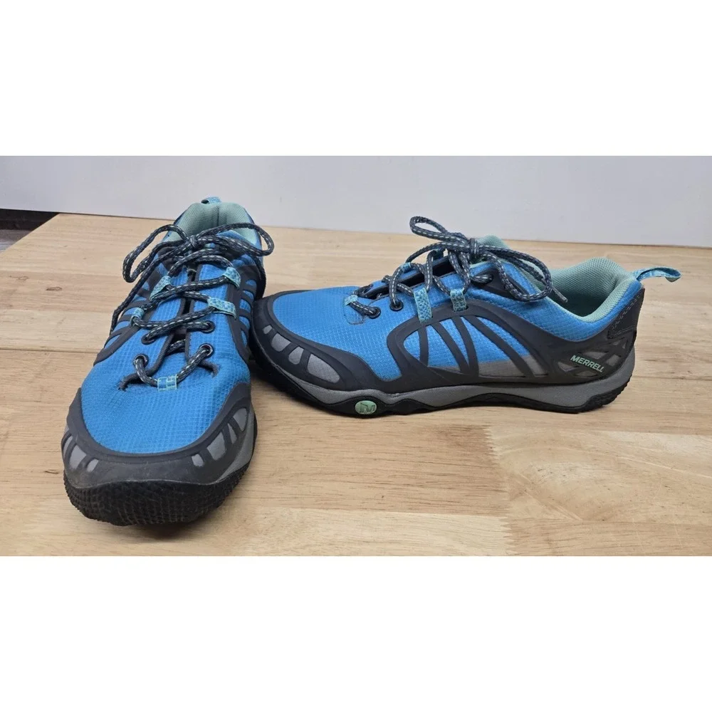 Merrell Women's Proterra Vim Sea Shore Teal/Grey Hiking Shoes Sz 8.5